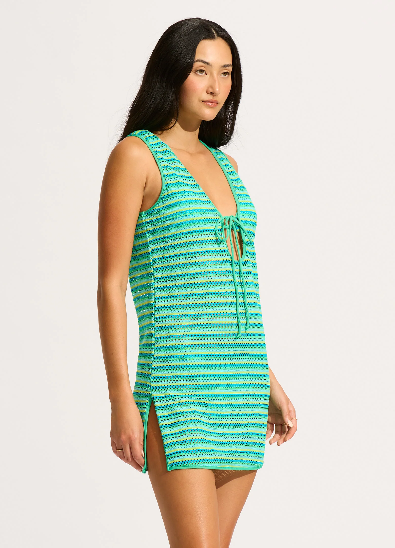 Calypso Mini Cover Up - Jade - Image 2