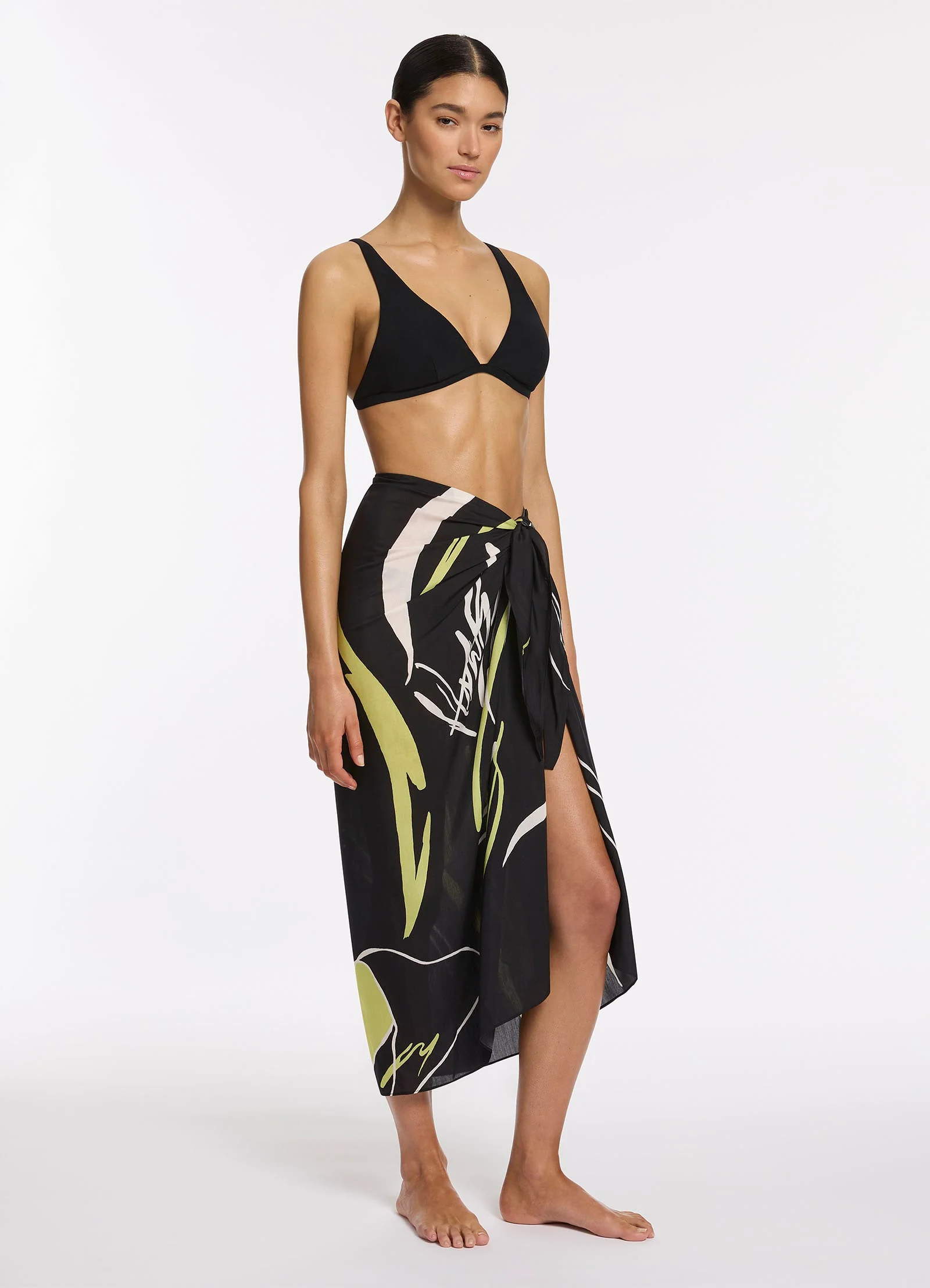 Catalina Sarong - Black - Image 2