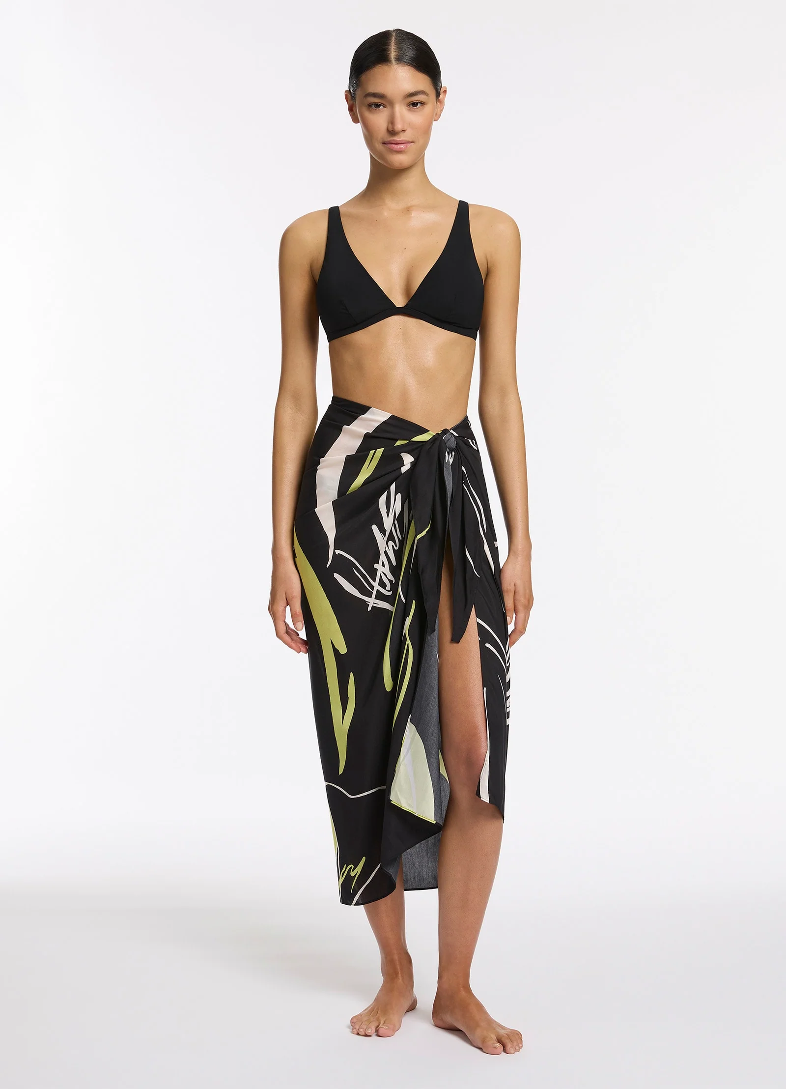 Catalina Sarong - Black - Image 5