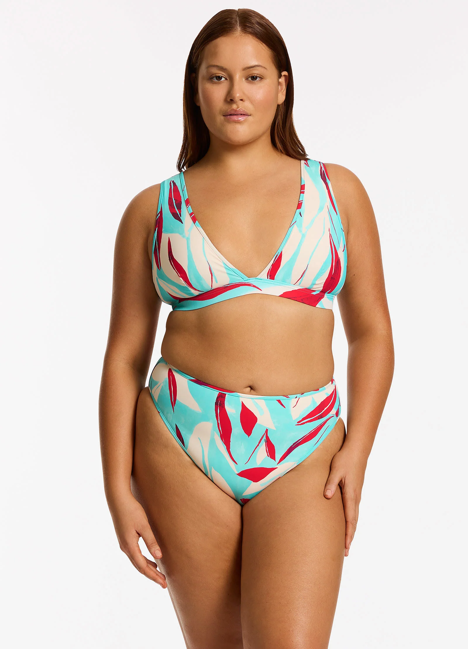 Fauna Plunge Bikini Top - Dolce - Image 3