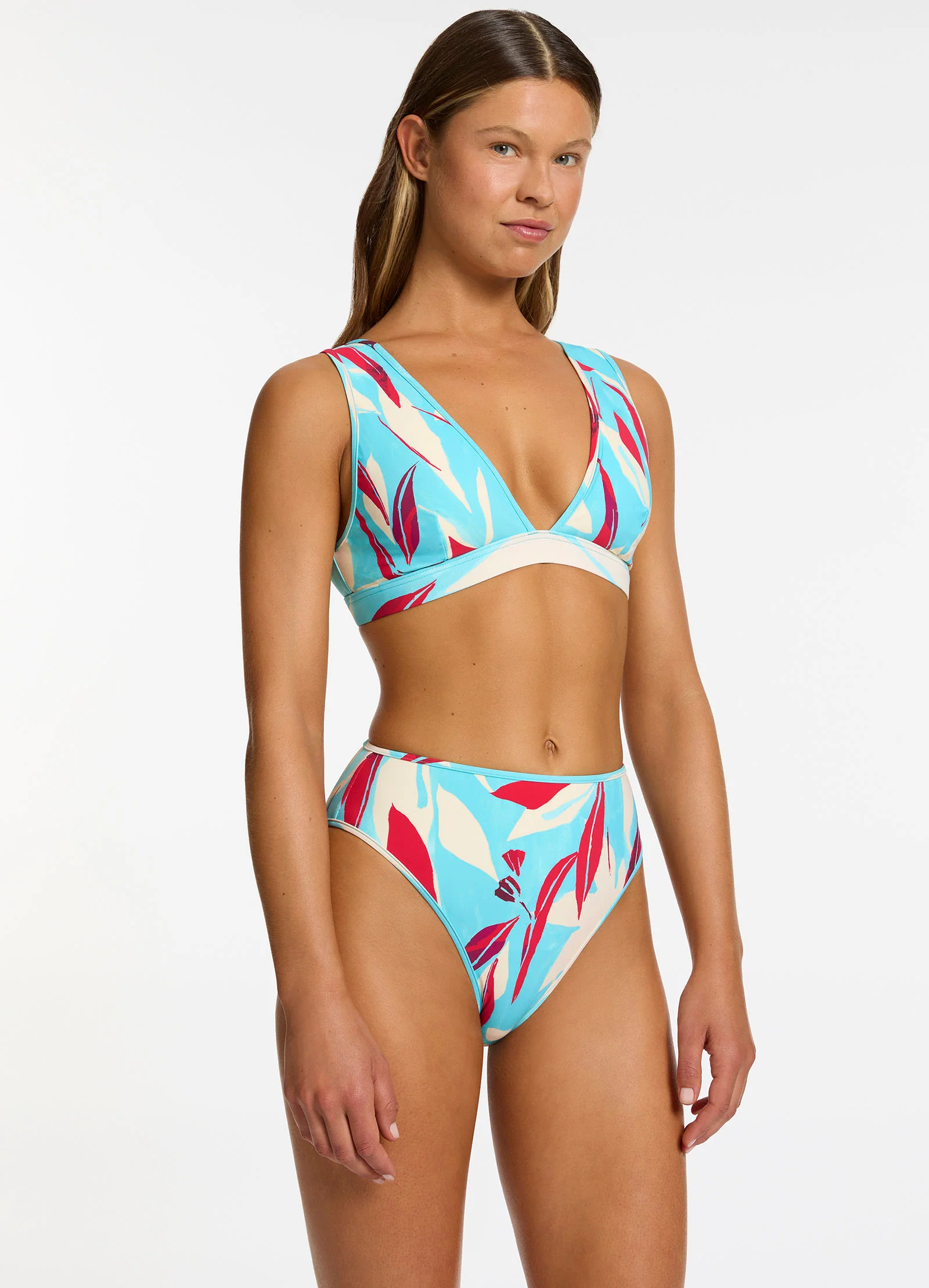 Fauna Plunge Bikini Top - Dolce - Image 4