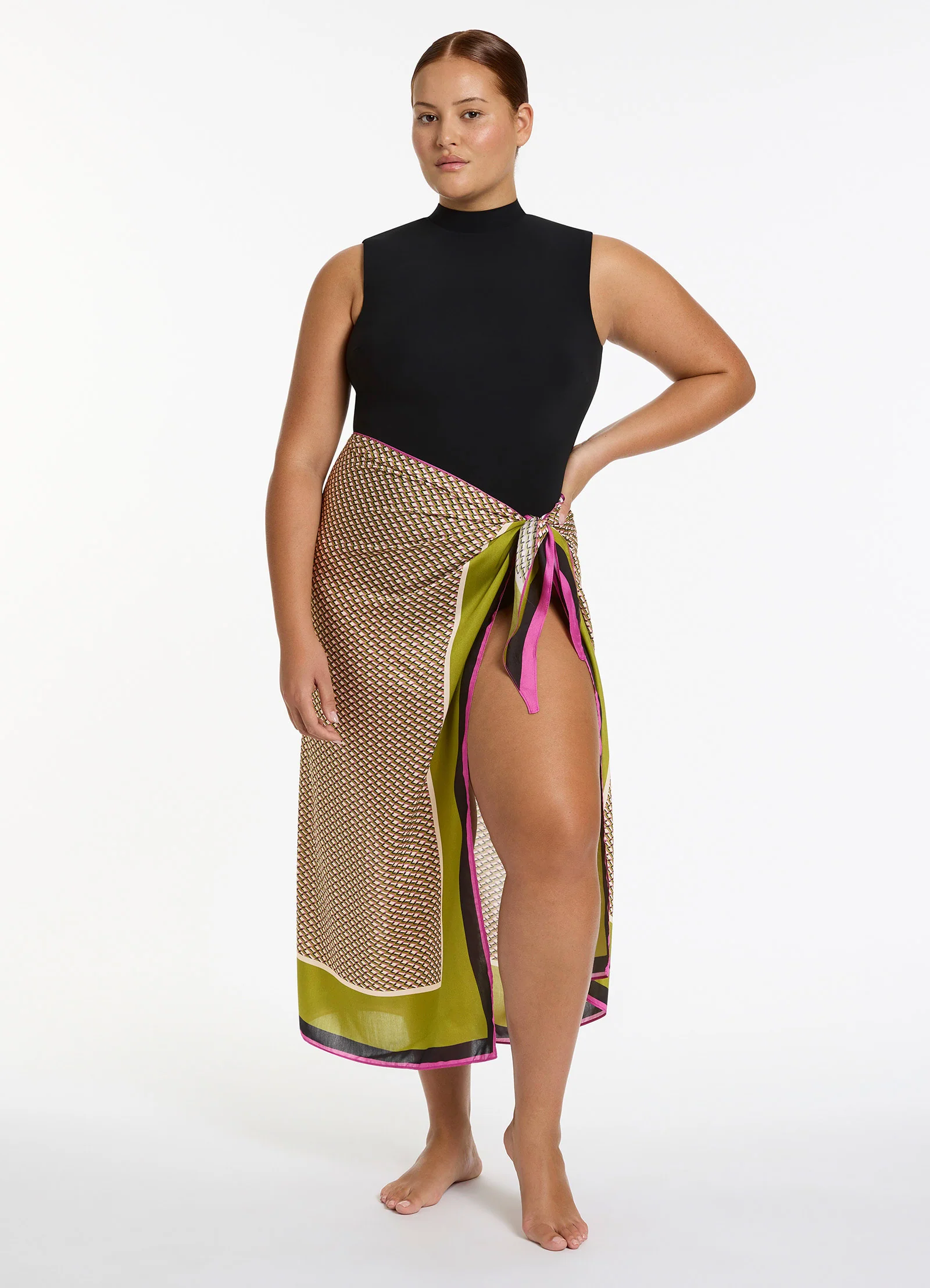 Infinity Sarong - Kelp - Image 4