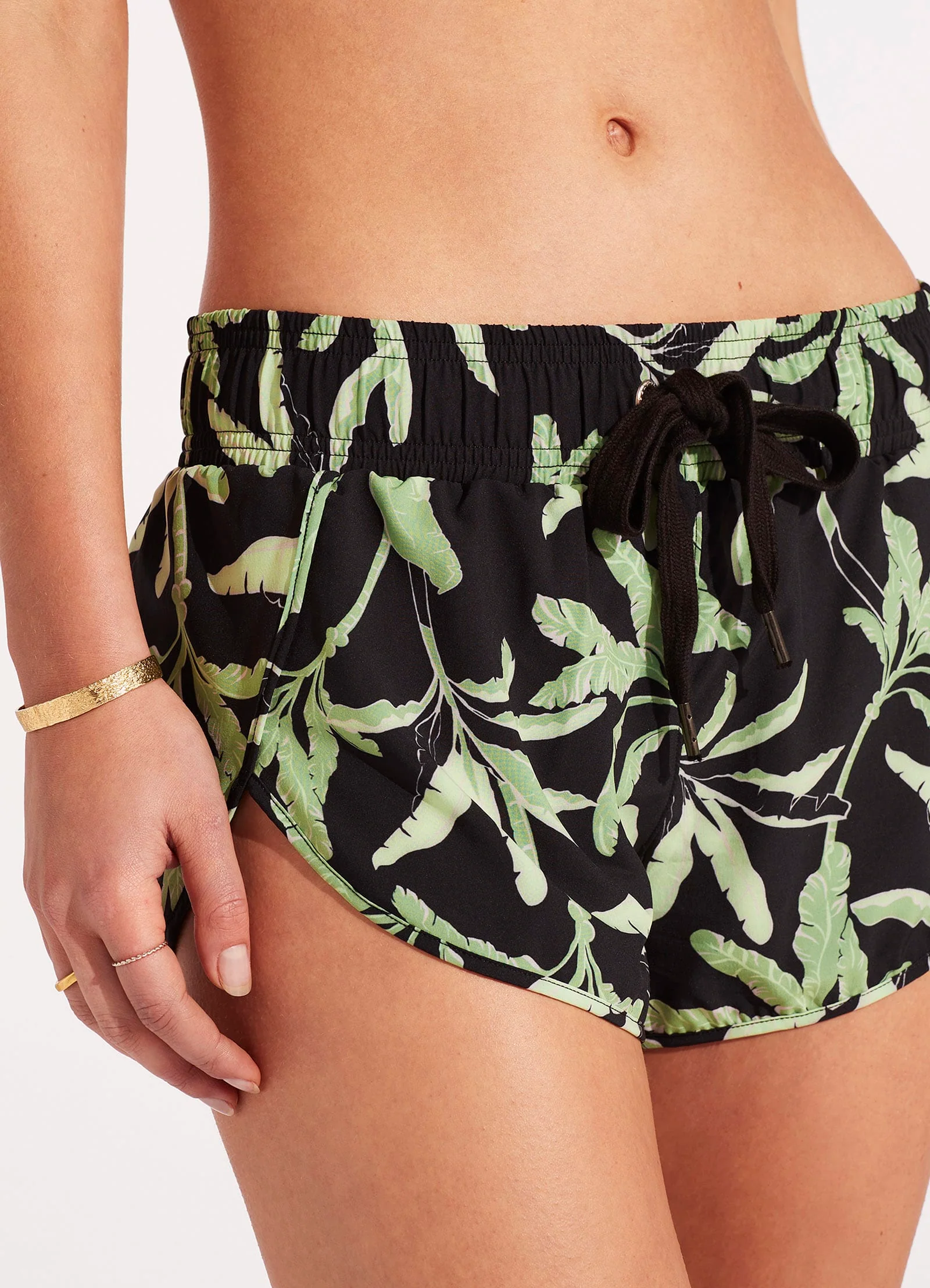 Palm Paradise Boardshort - Black - Image 5